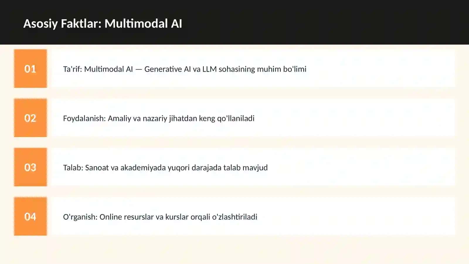 Multimodal AI 3