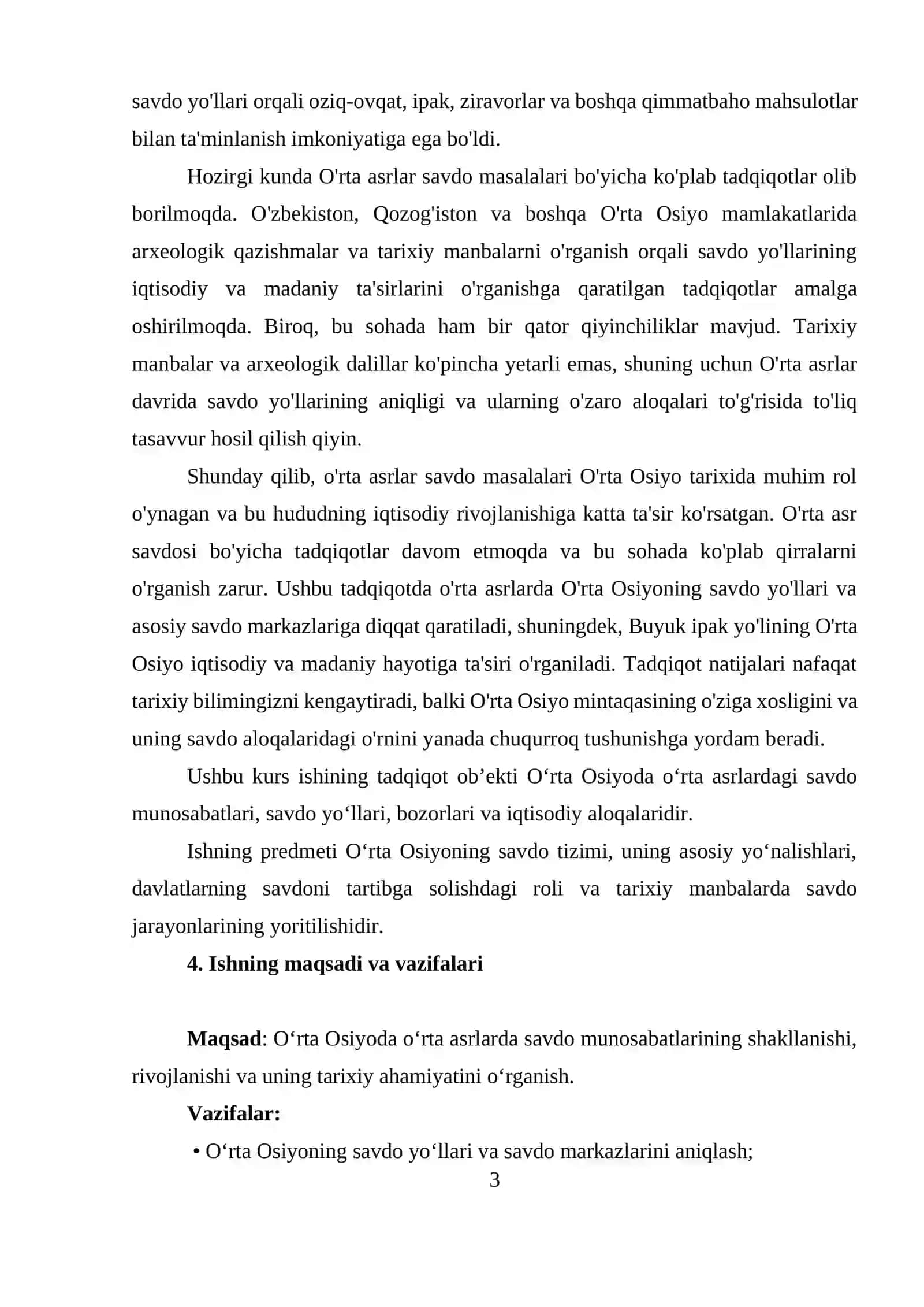 Manbalarda O’rta Osiyo savdo yo’llari tarixi tahlili 3