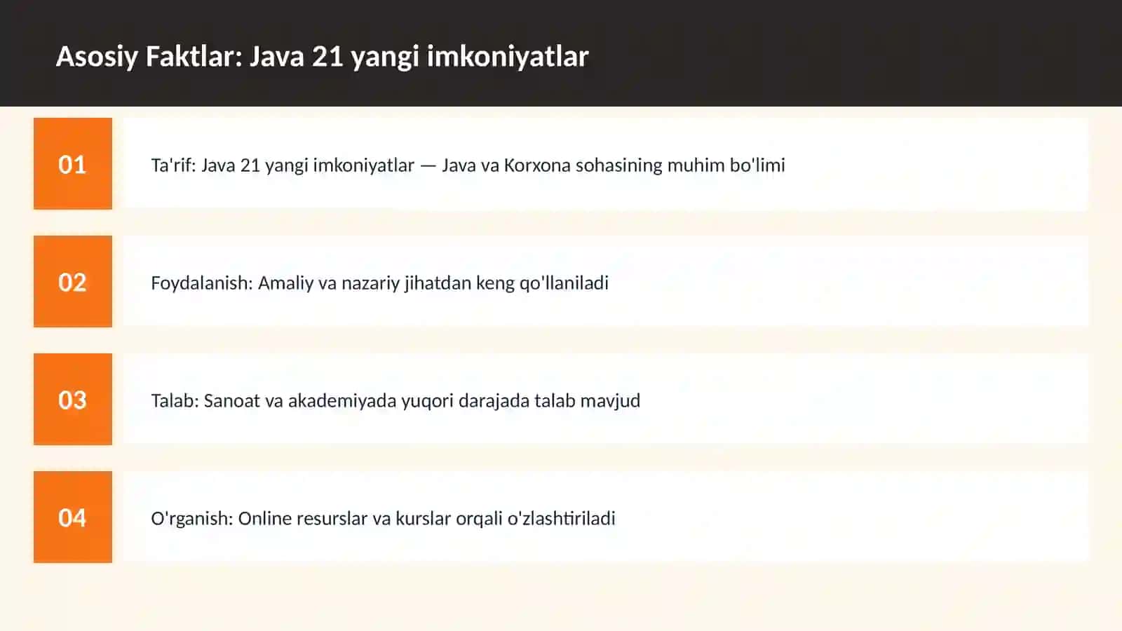 Java 21 yangi imkoniyatlar 3