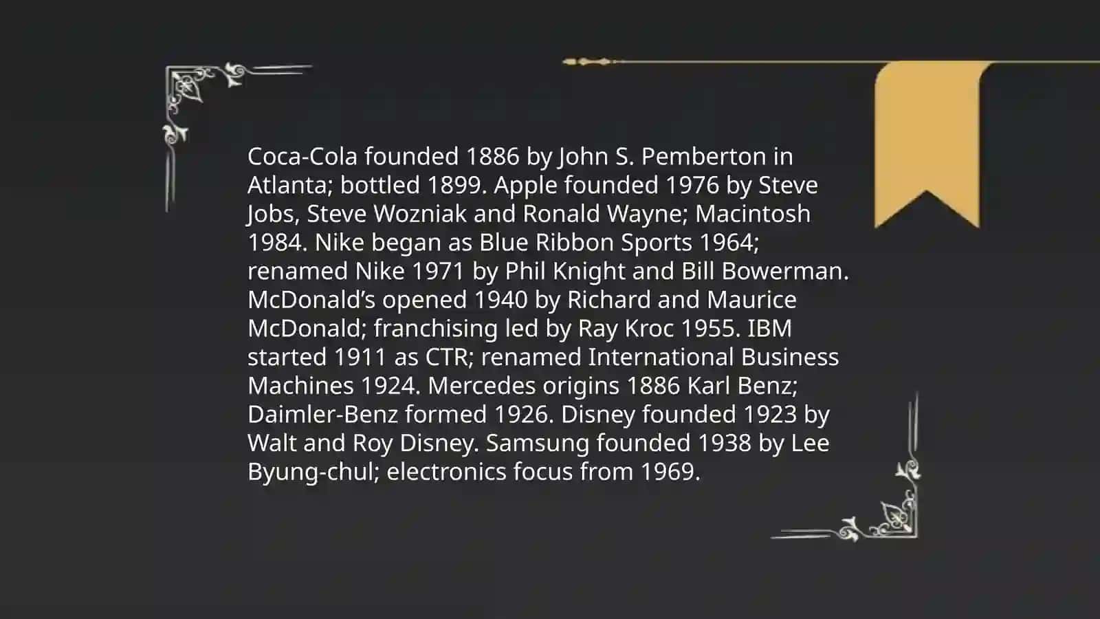 Famous brands 3
