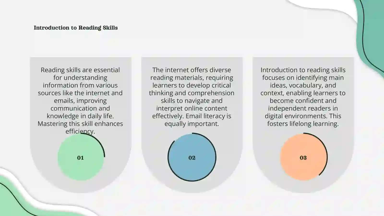 Reading. The internet and e-mail 3