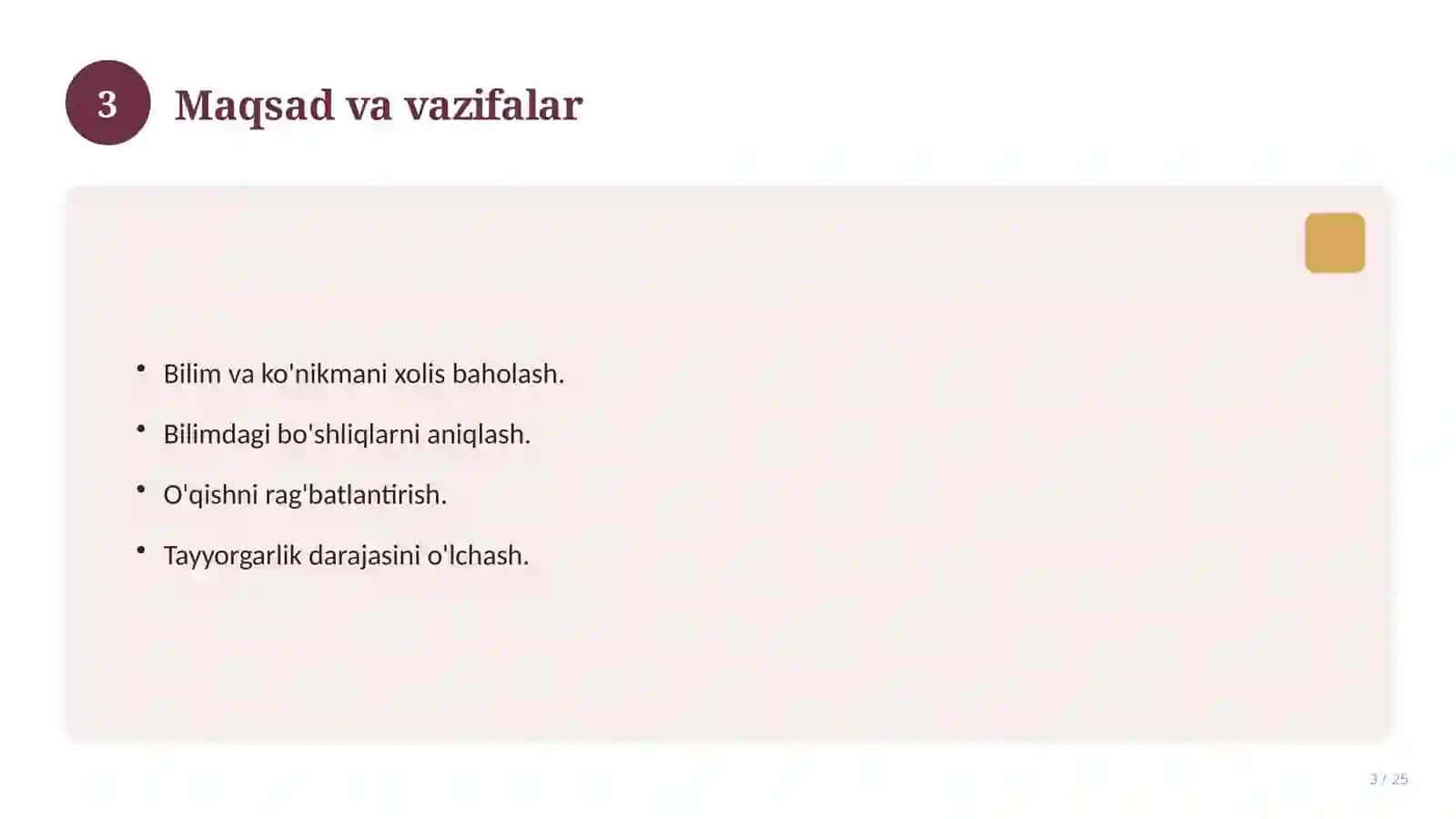 Chizmachilik fanidan 6-sinf: mavzulashtirilgan nazorat ishi va tahlil 3