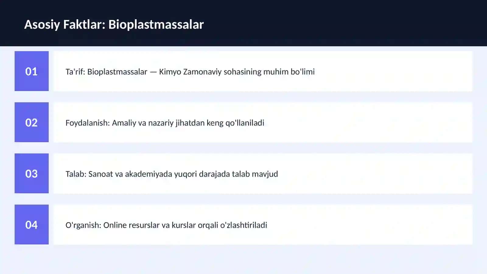 FAN | KIMYO ZAMONAVIY 3