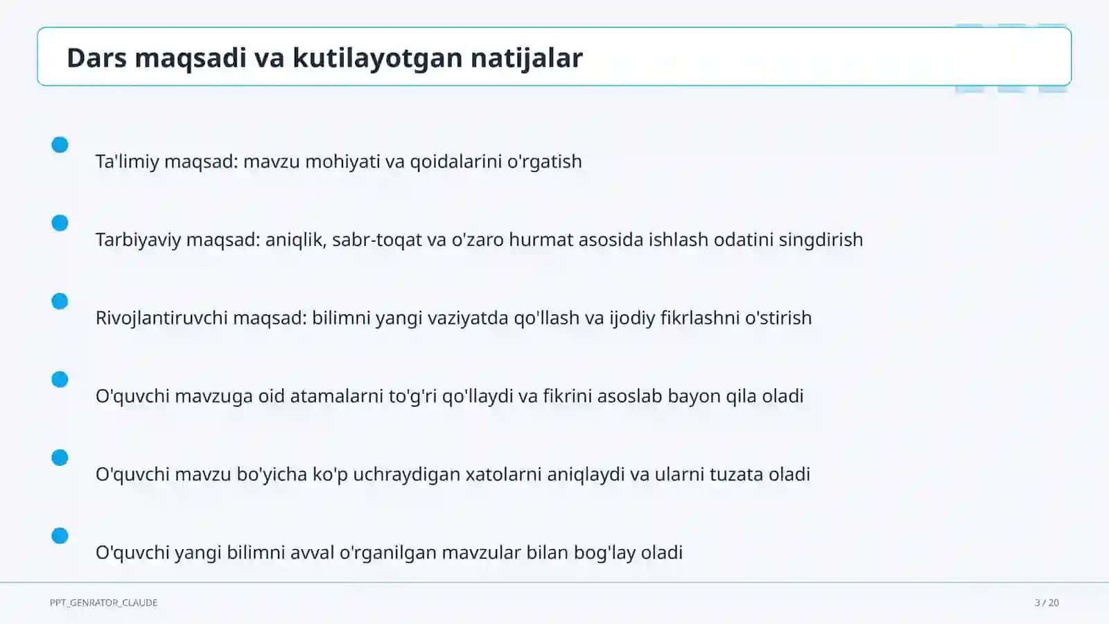 O'zbek rassomlari: O'rol Tansiqboyev (7-sinf) 3