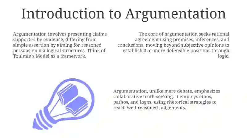 Understanding Argumentation: Foundations and Core Concepts 3