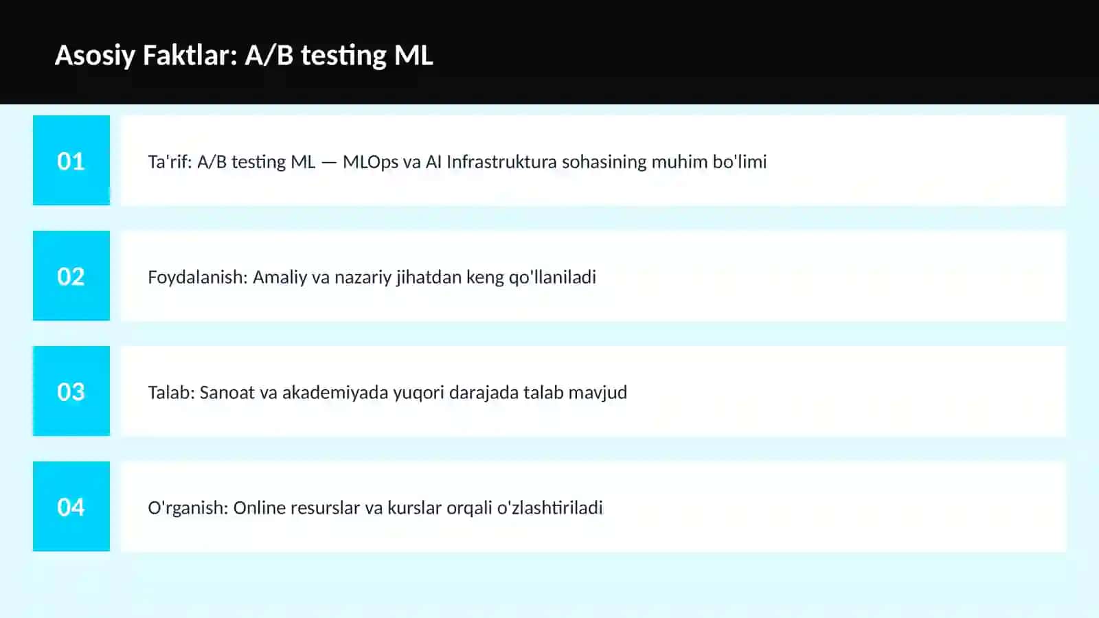 A/B testing ML 3