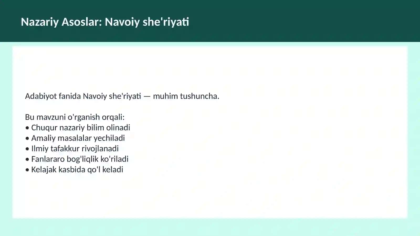Alisher Navoiy 3