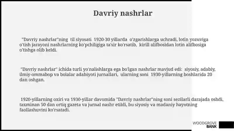Davriy nashrlar 3