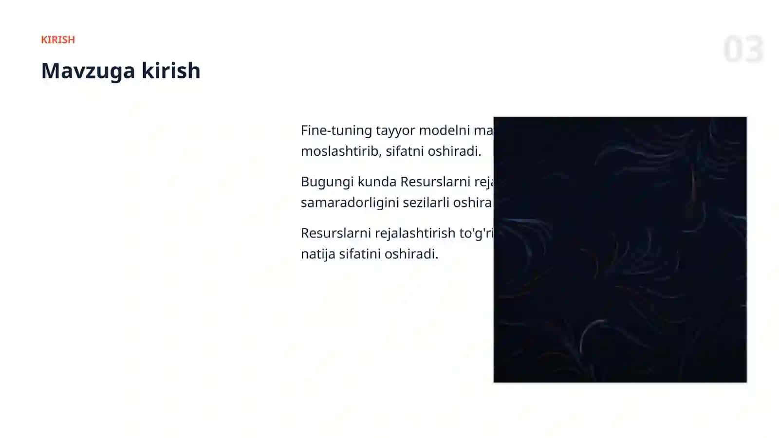 MODELLARNI SOZLASH (FINE-TUNING) 3