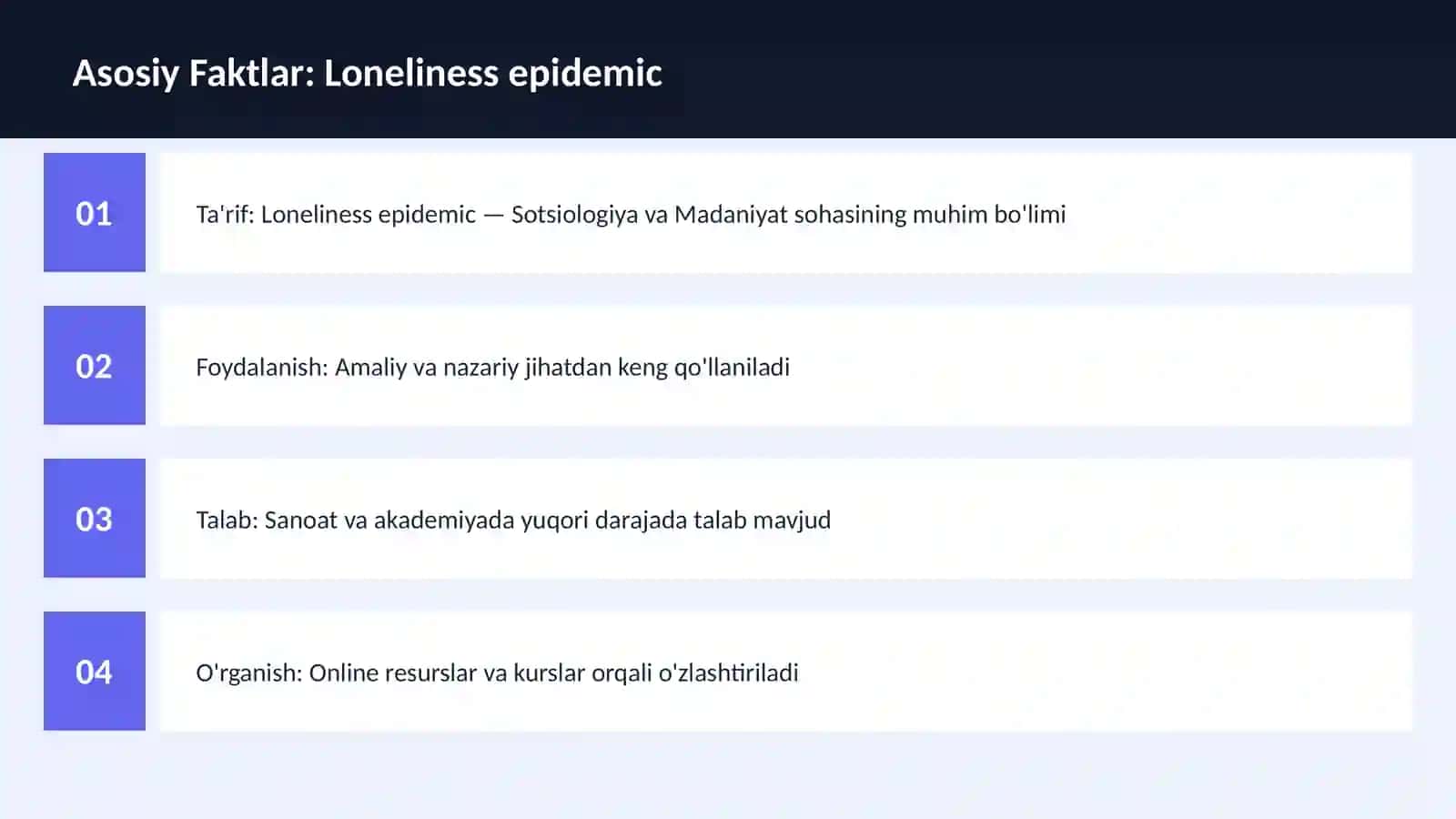 Loneliness epidemic 3