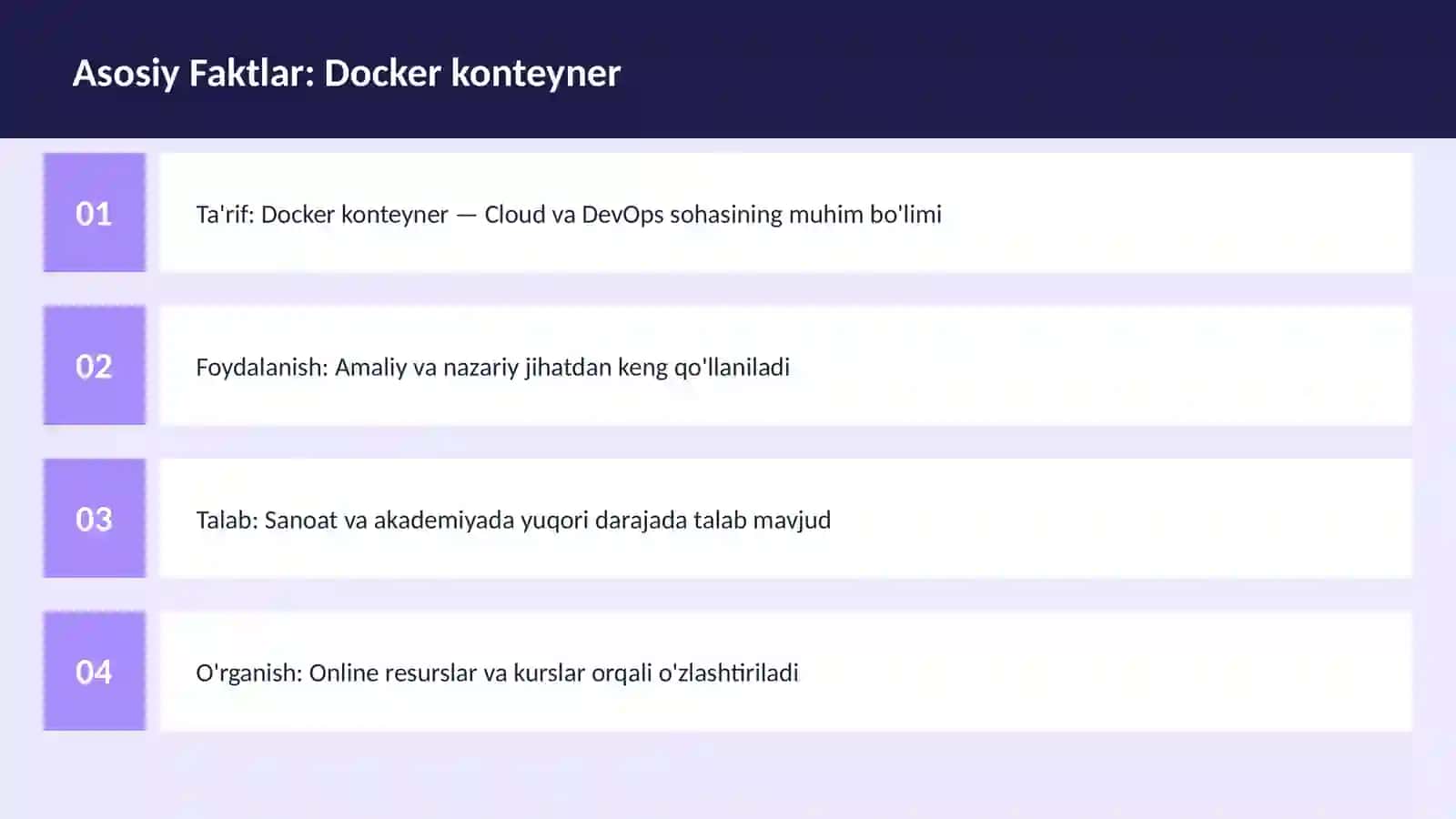 Docker konteyner 3