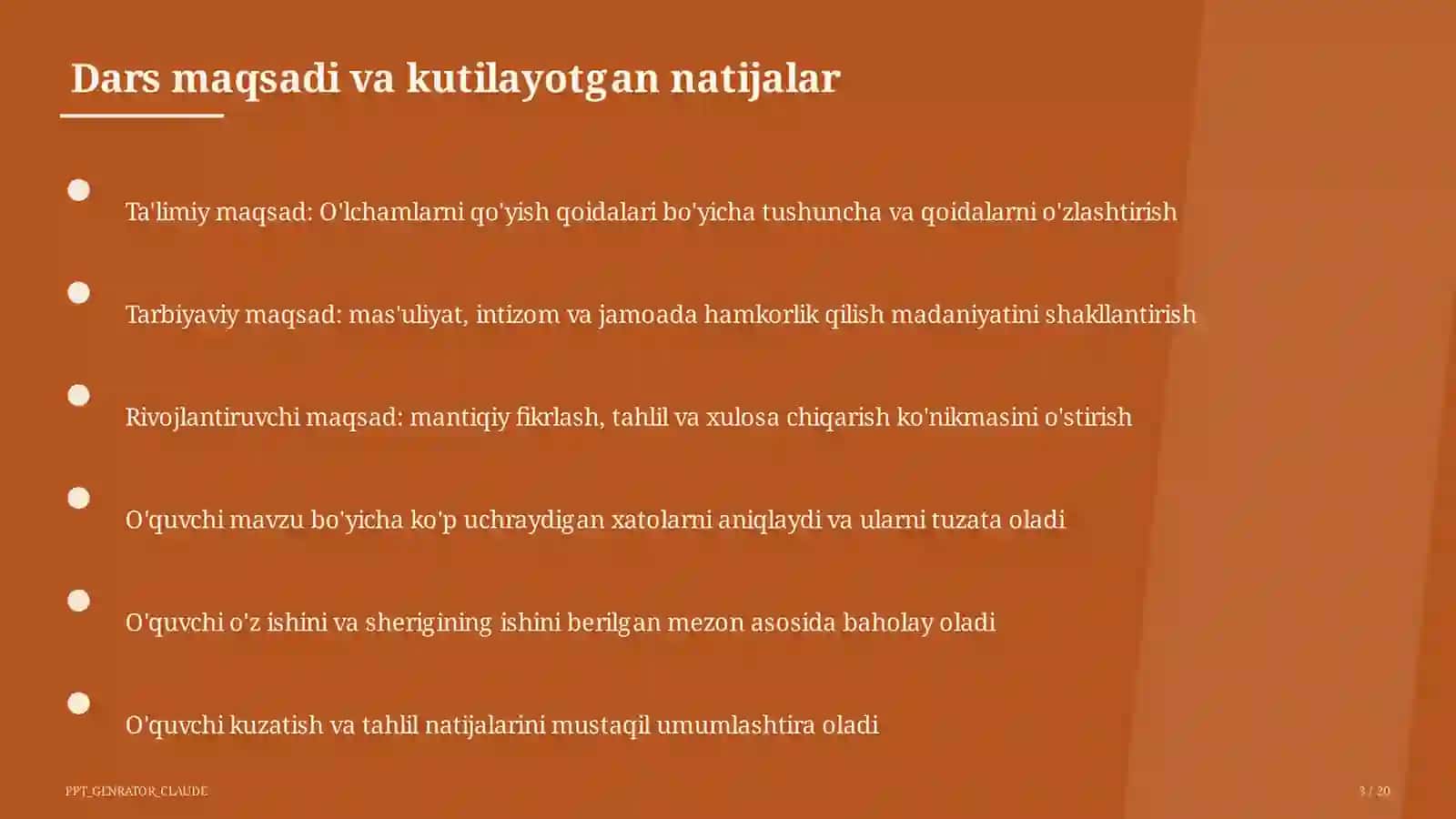 O'lchamlarni qo'yish qoidalari (8-sinf) 3