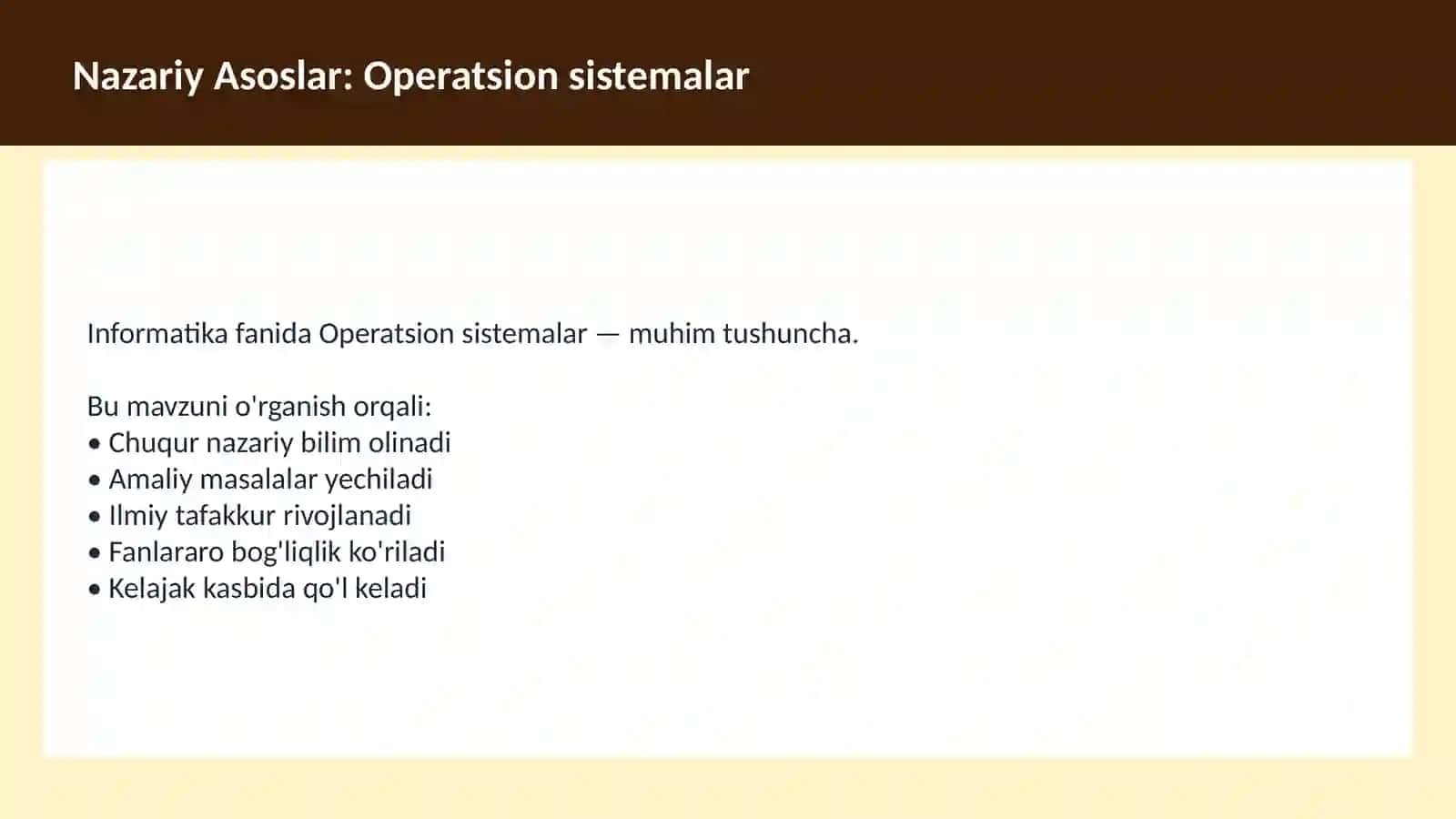 Kompyuter tarixi dars ishlanma 3