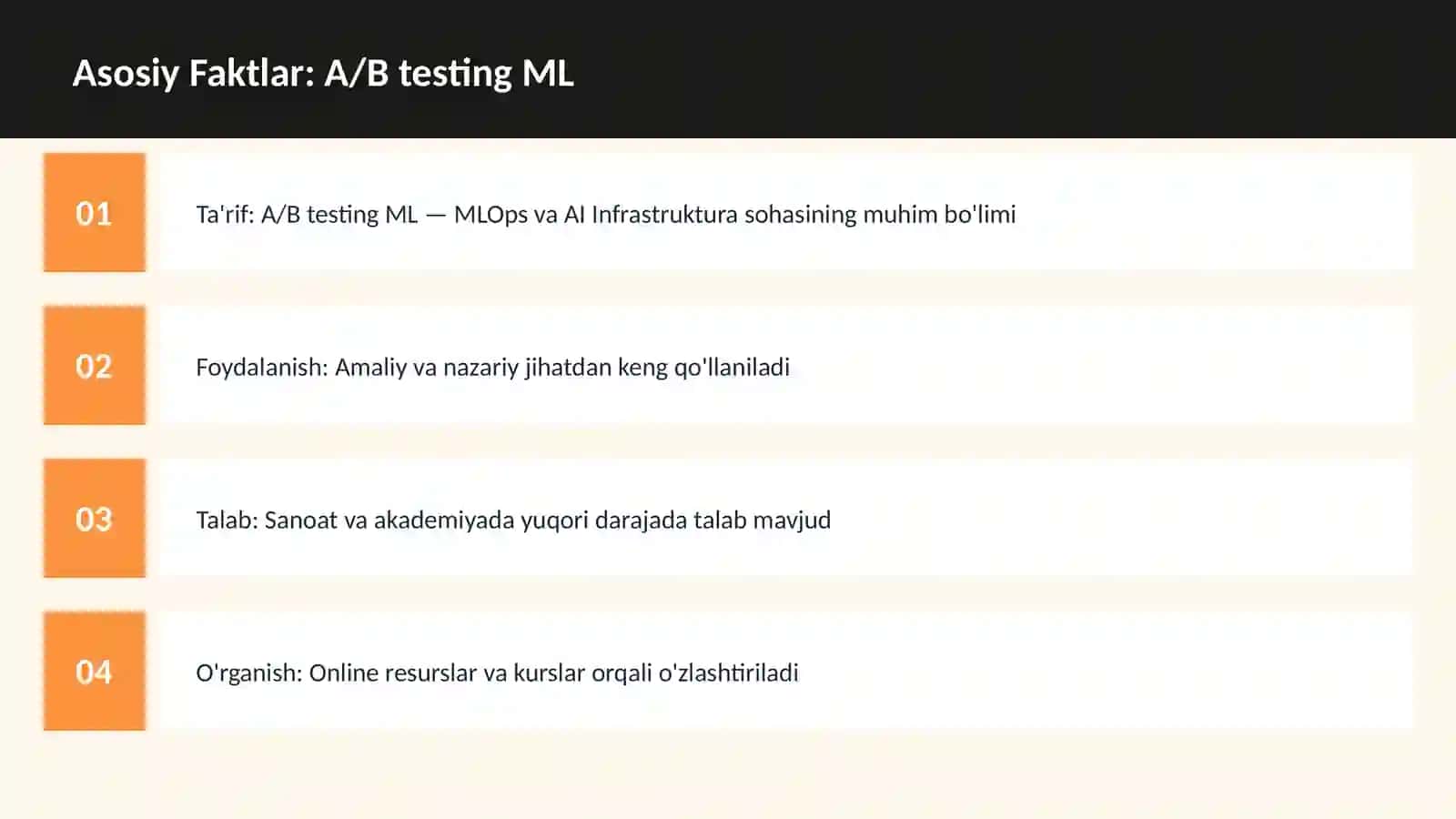 A/B testing ML 3