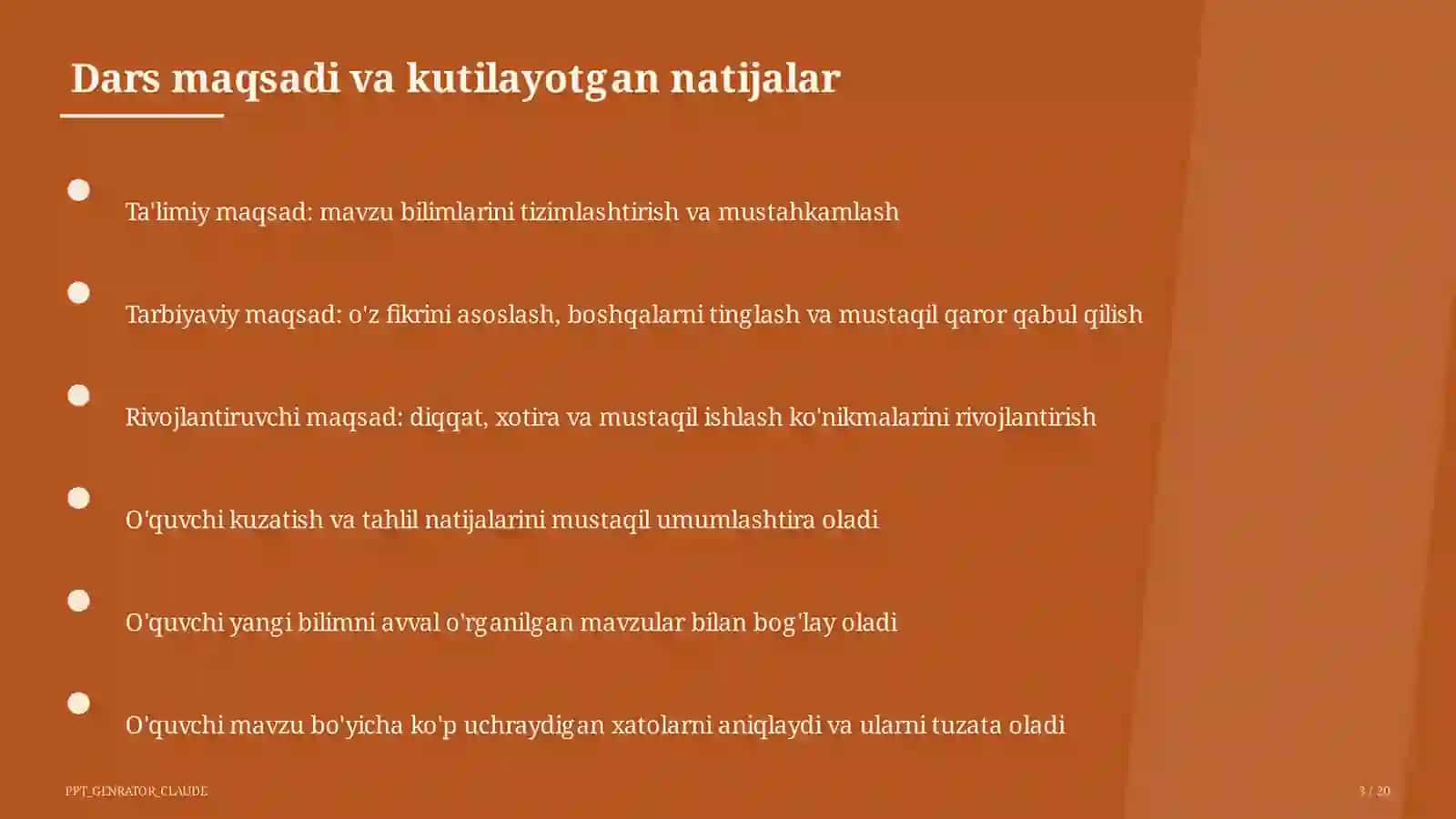 Aldegidlar va karbon kislotalar (10-sinf) 3