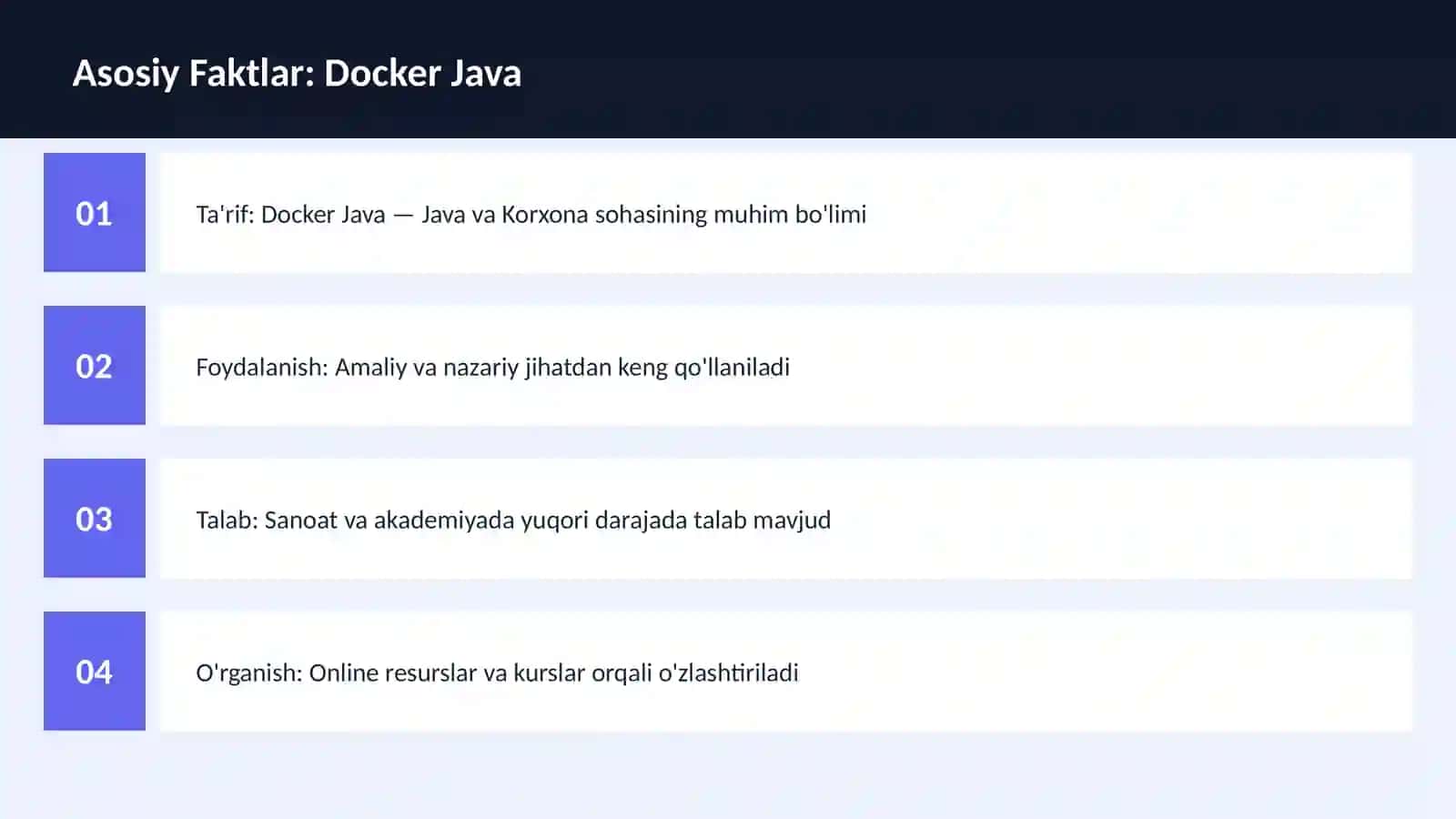 Docker Java 3