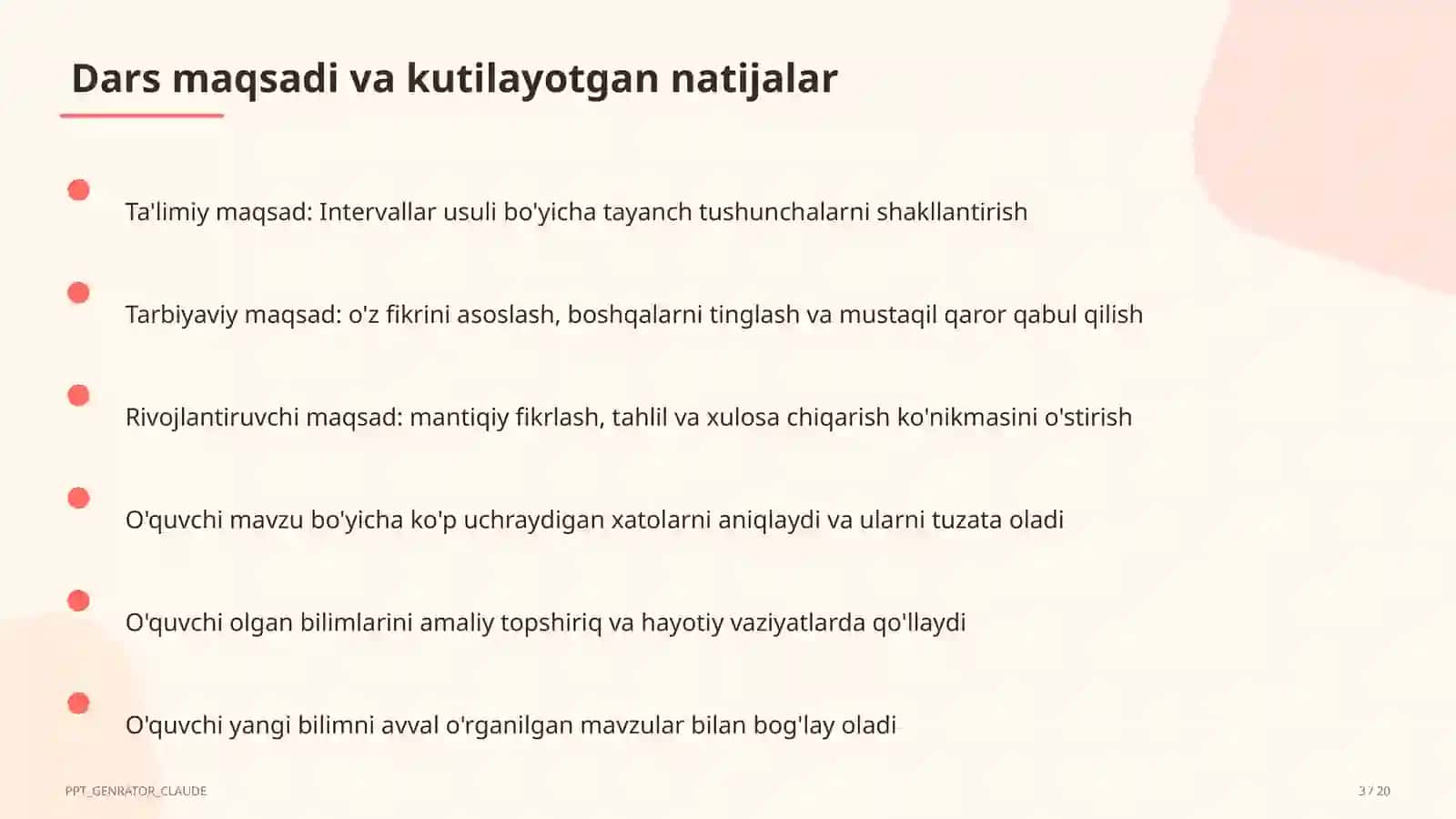 Intervallar usuli (9-sinf) 3