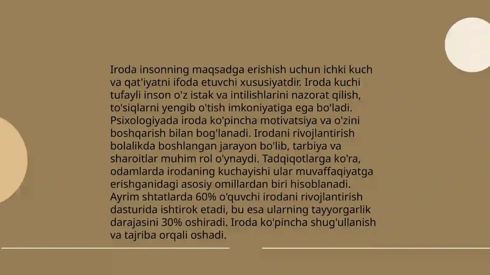 Iroda tushcha 3