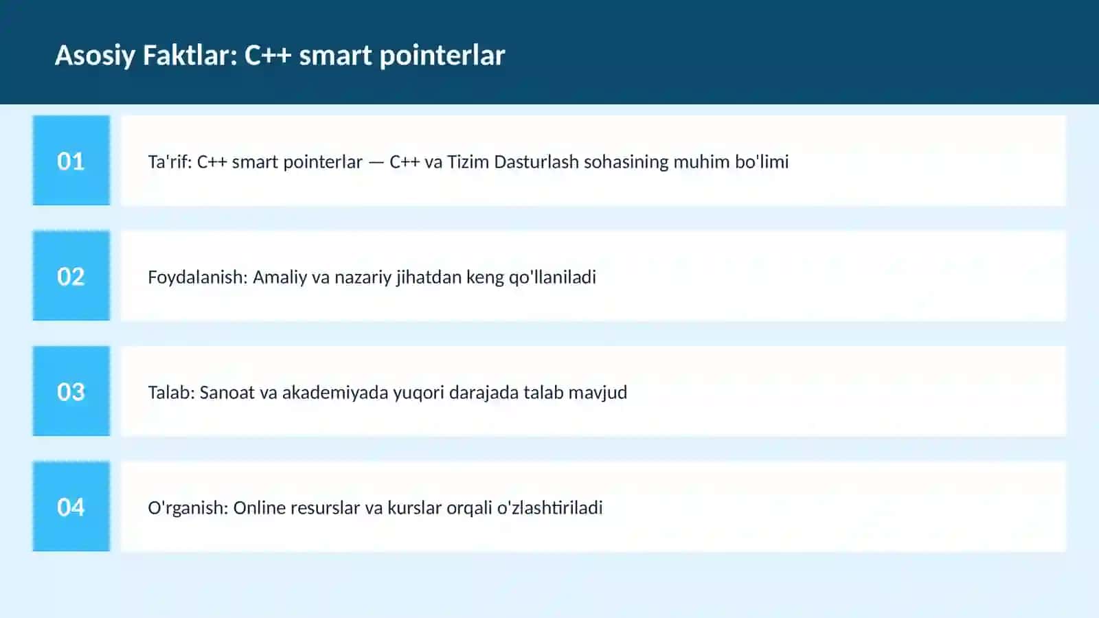 C++ smart pointerlar 3