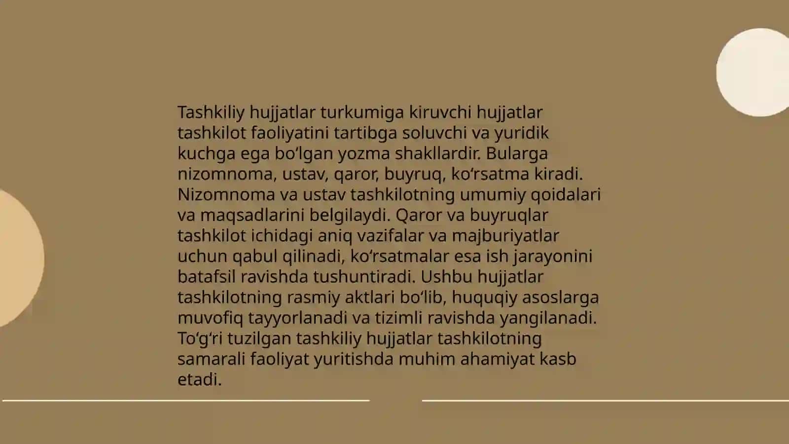 Tashkiliy hujjatlar 3