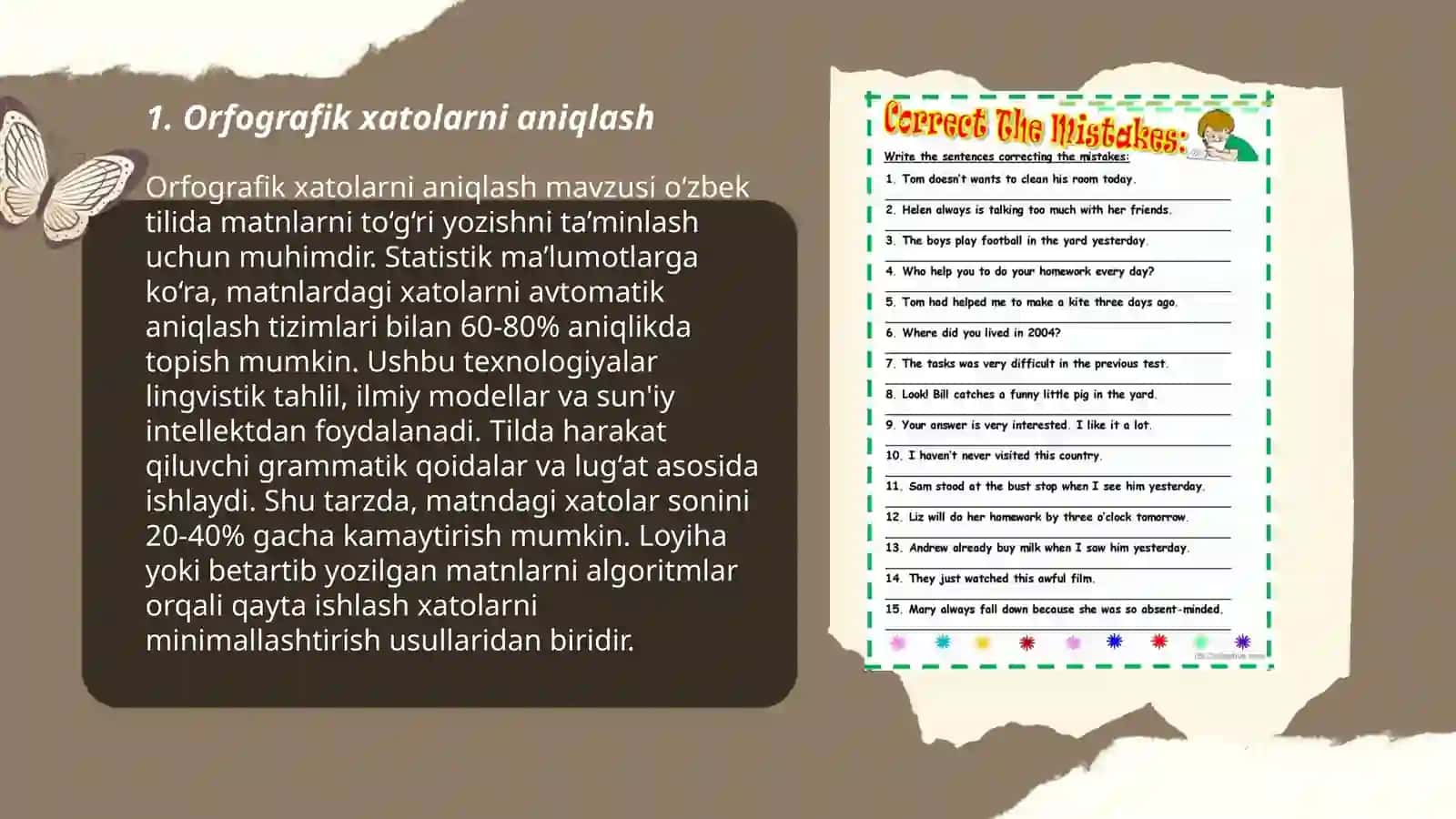 Obloberdiyeva Muattarning ona-tili va uni oʻqitish metodikasi fanidan tayyorlagan slayd 3