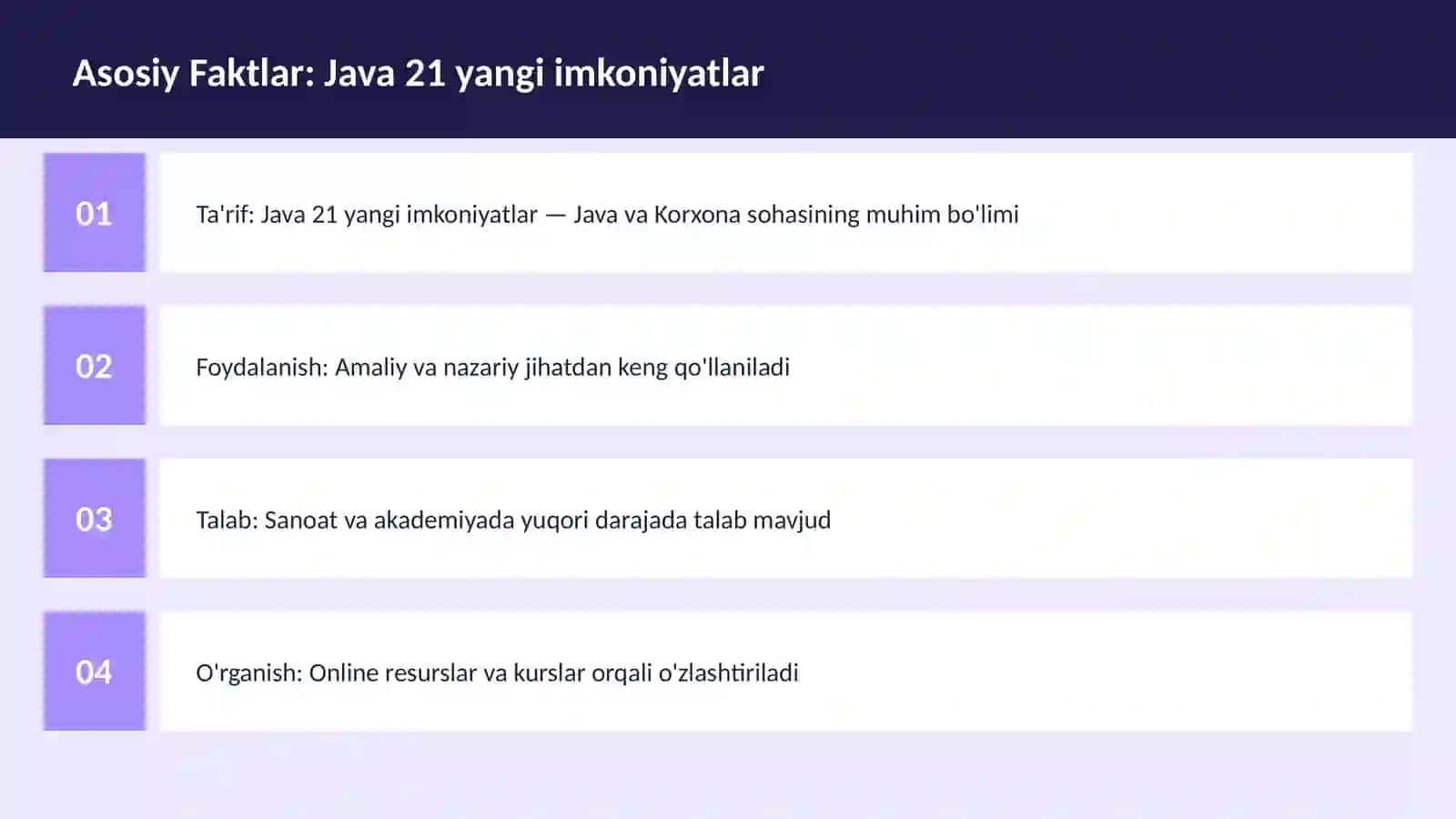 Java 21 yangi imkoniyatlar 3
