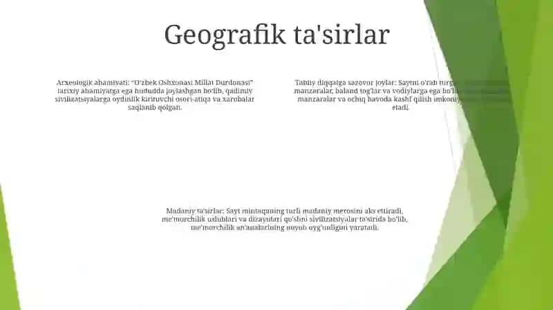 Ózbek Oshxonasi Millat Durdonasi 3