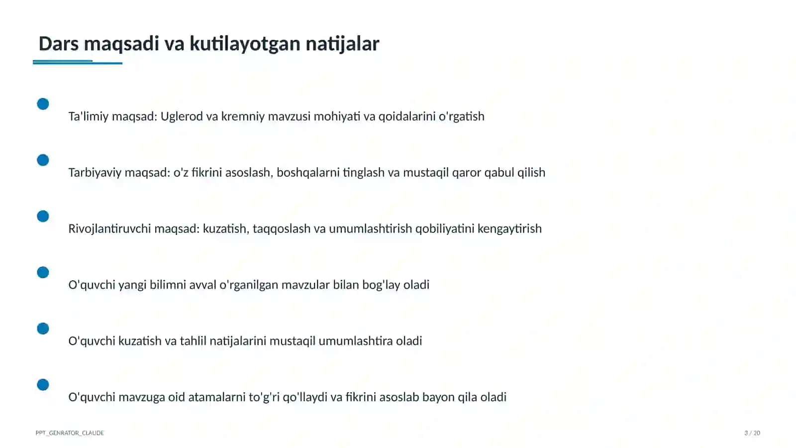 Uglerod va kremniy (9-sinf) 3