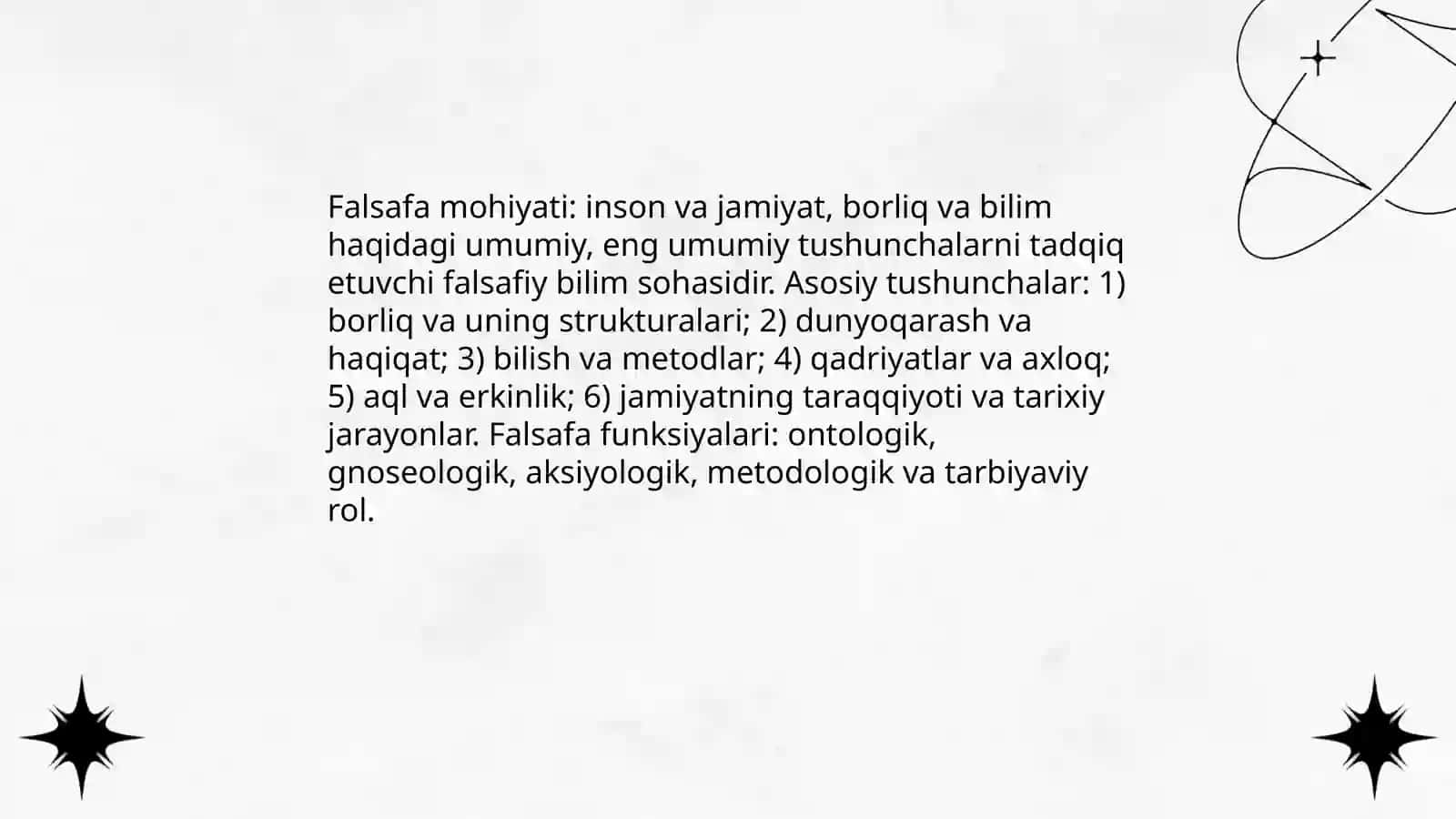 Falsafaning mohiyati va jamiyat taraqqiyotidagi roli 3