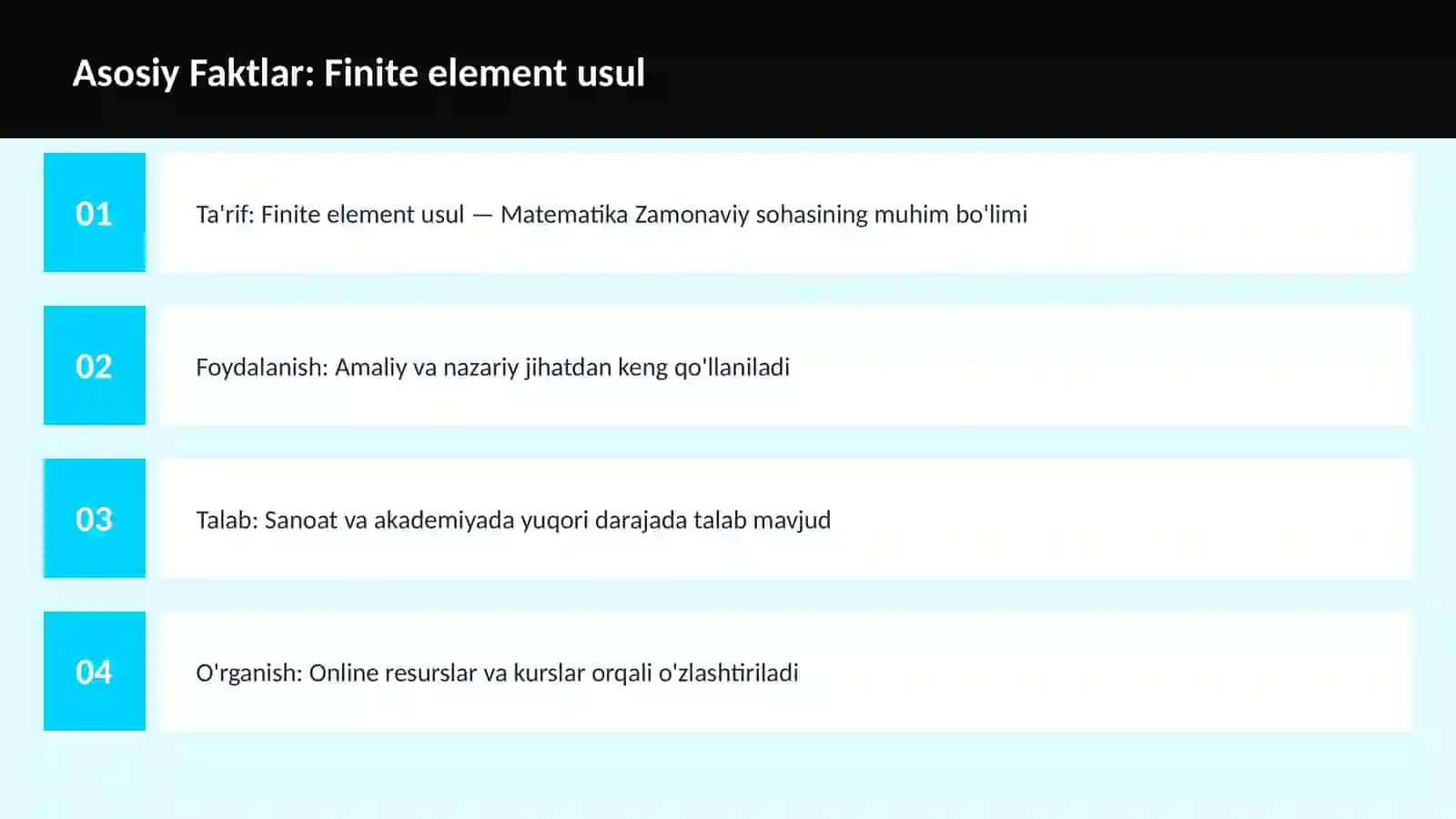 Finite element usul 3