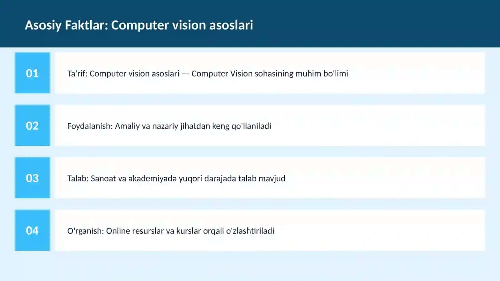 Computer vision asoslari 3