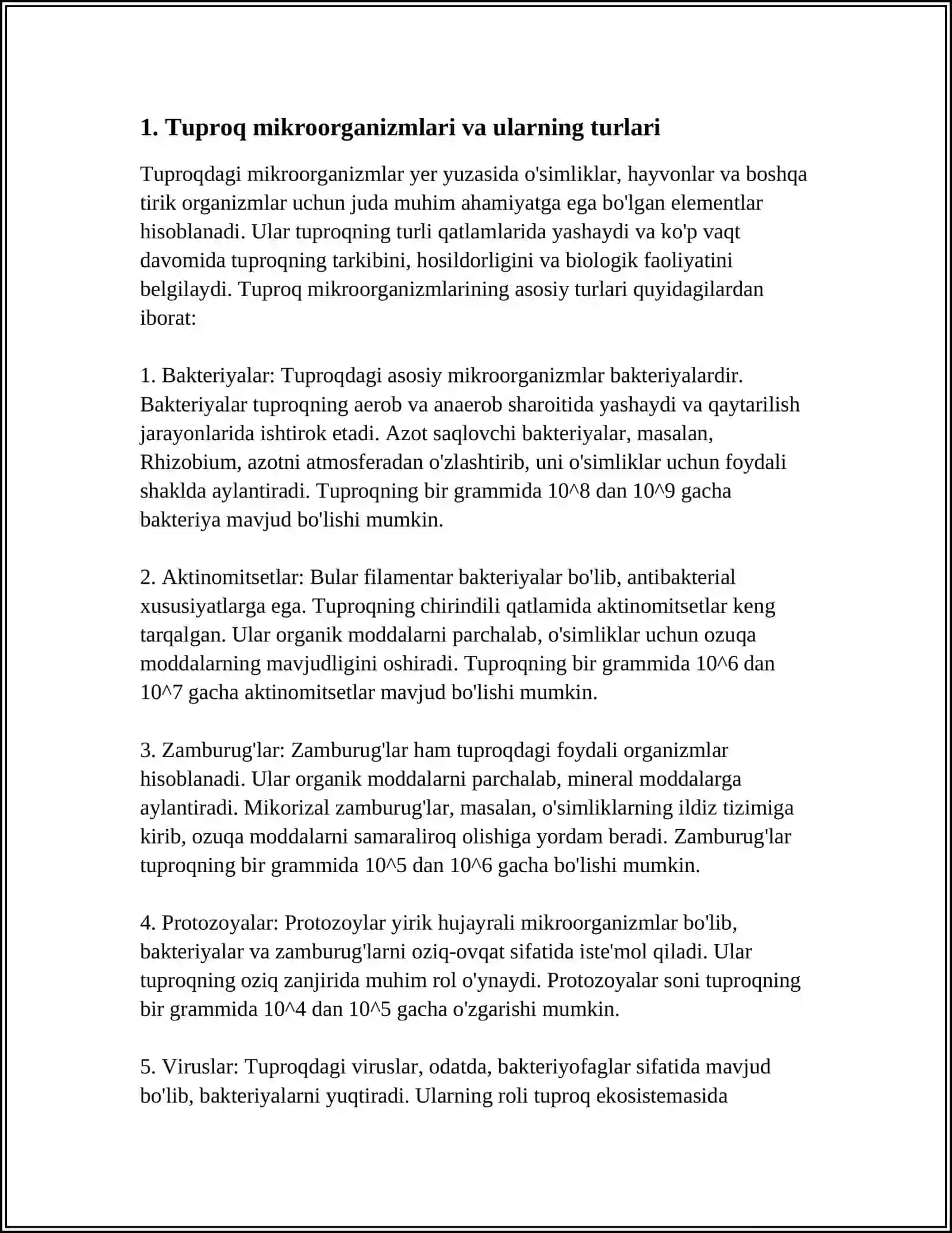 TUPROQ MIKROBIOTEXNOLOGIYASI 3