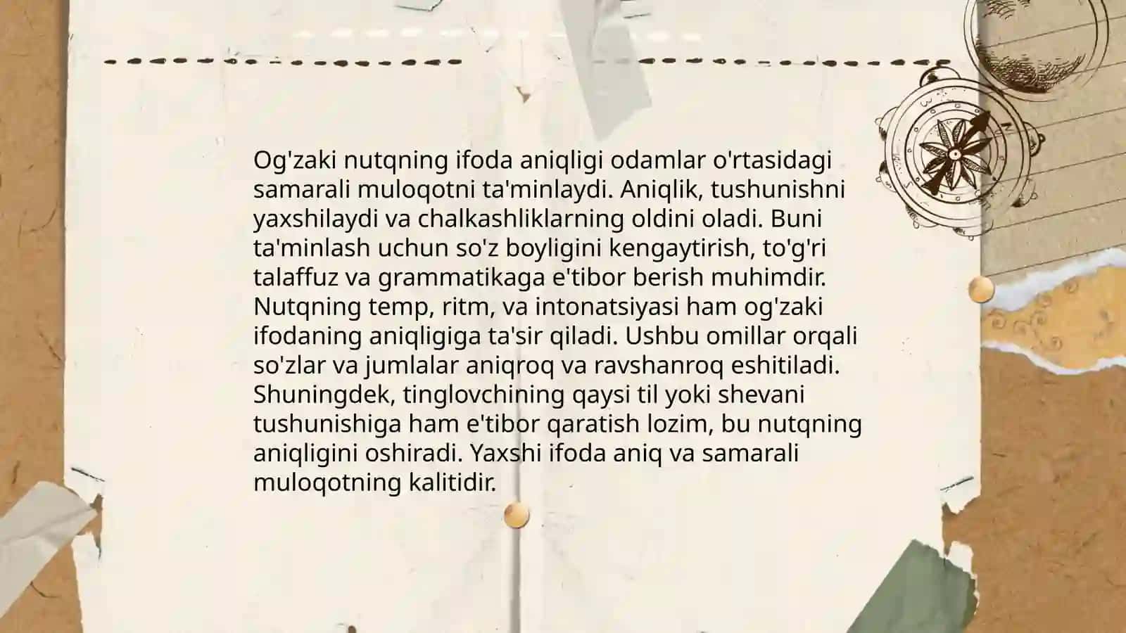 Og'zaki madaniy nutqning asosiy kommunikativ sifatlari 3