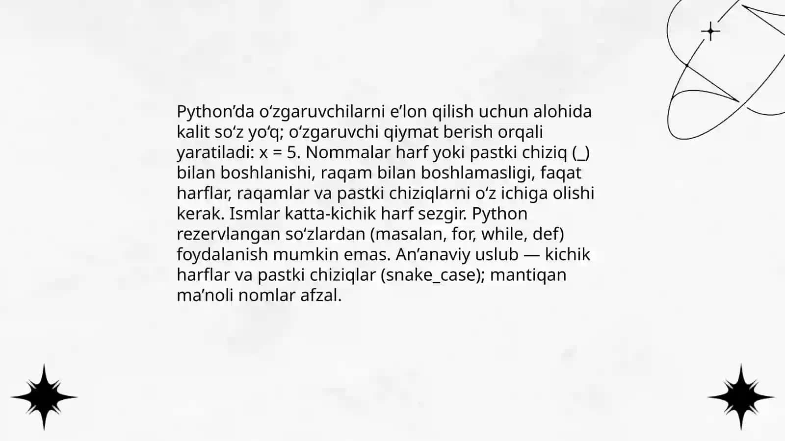 Python Topshiriqlar 3