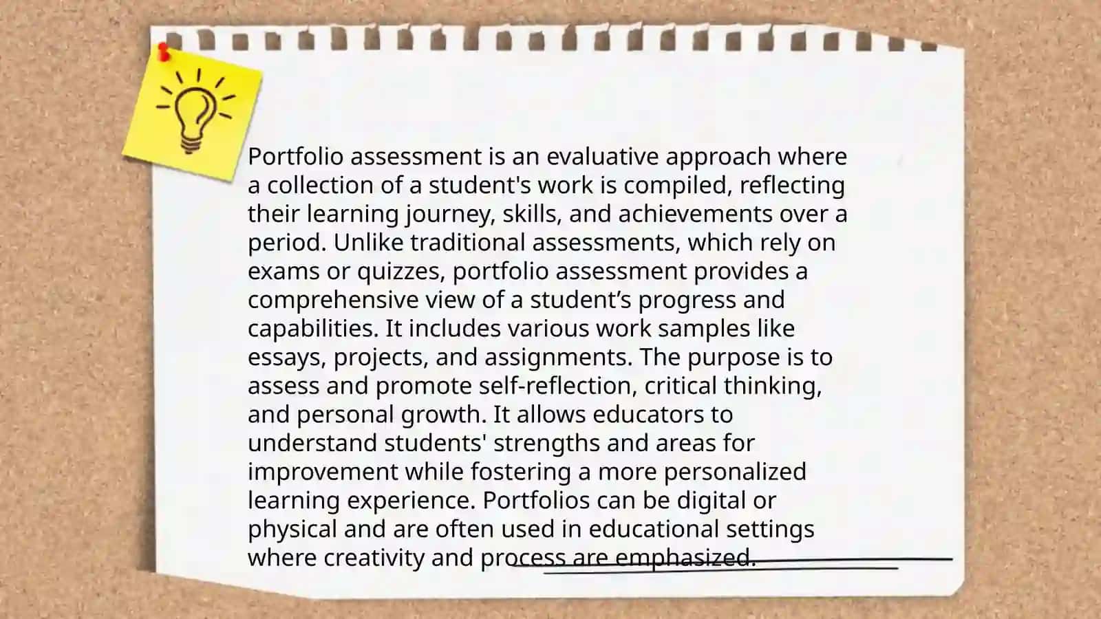 Portfolio assessment 3