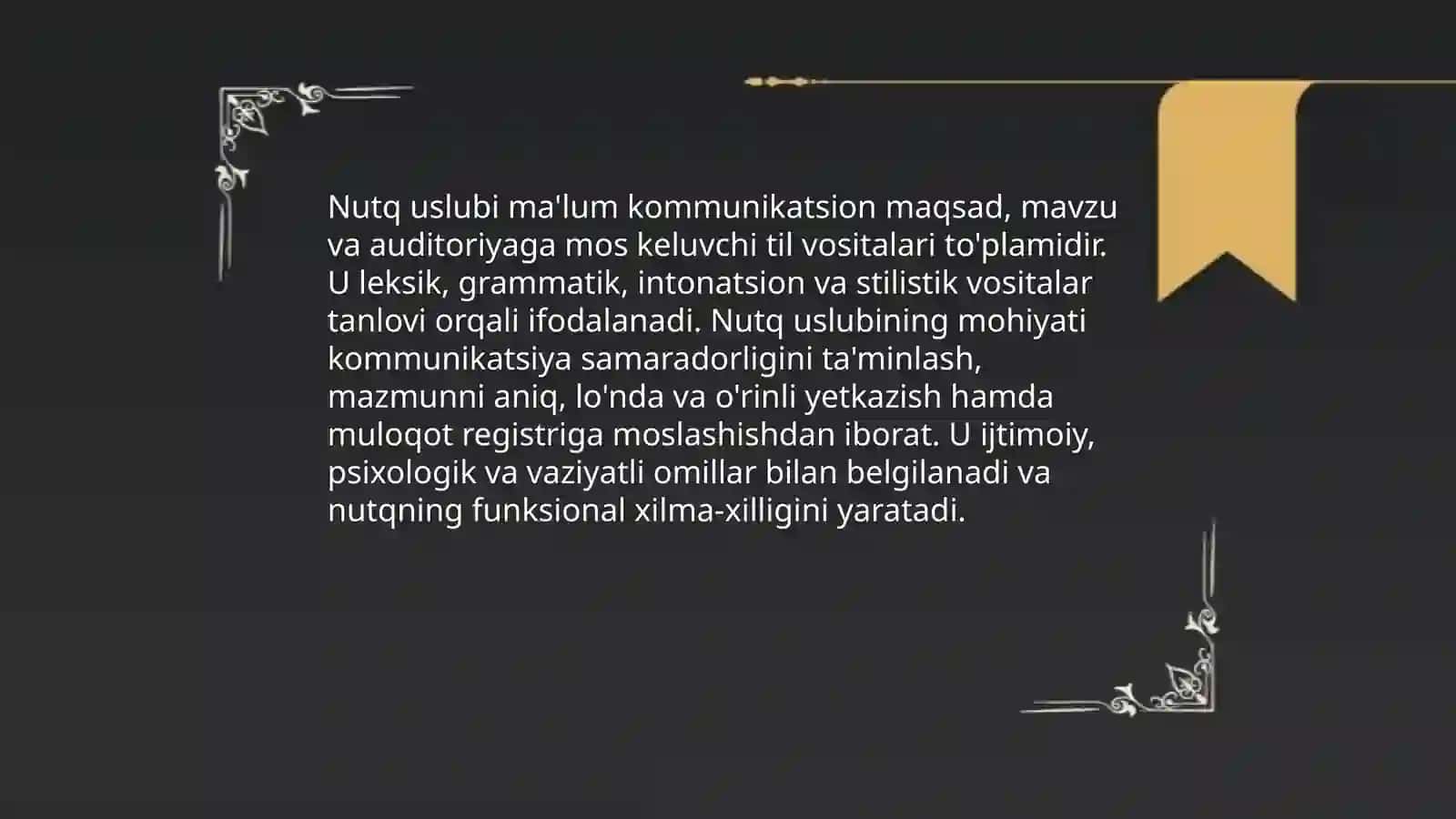 Nutq uslubi 3