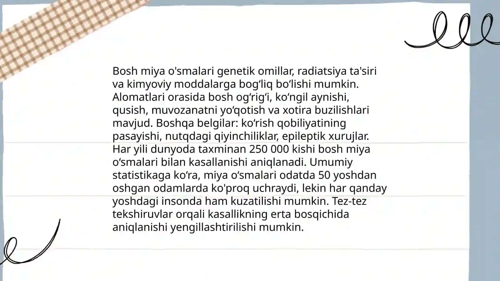 Saraton kasalliklari 3