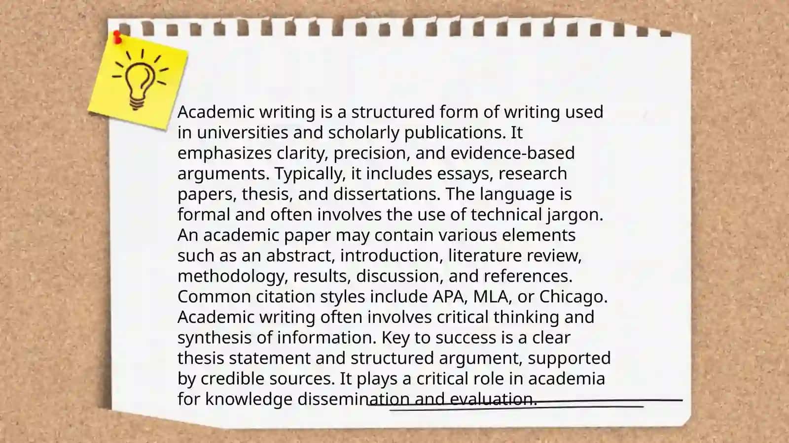 Academic Writing 3