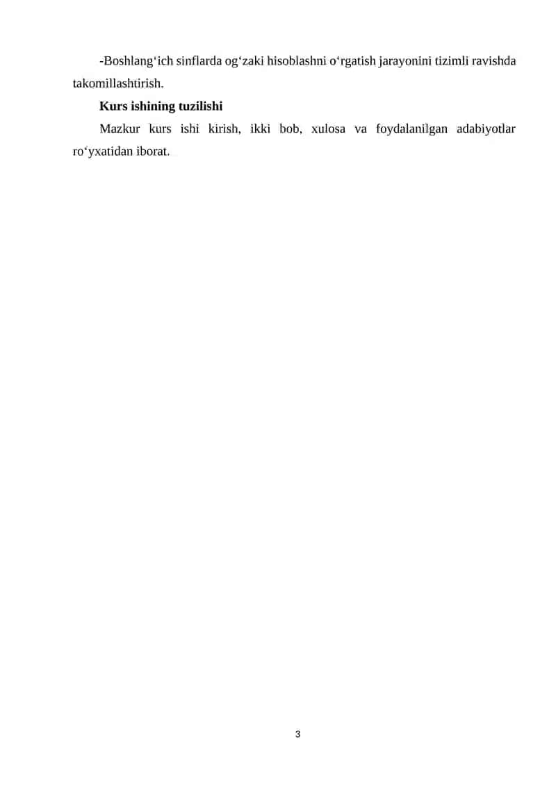 Boshlang‘ich sinflarda matematikadan og‘zaki hisoblashga o‘rgatish metodikasi 3