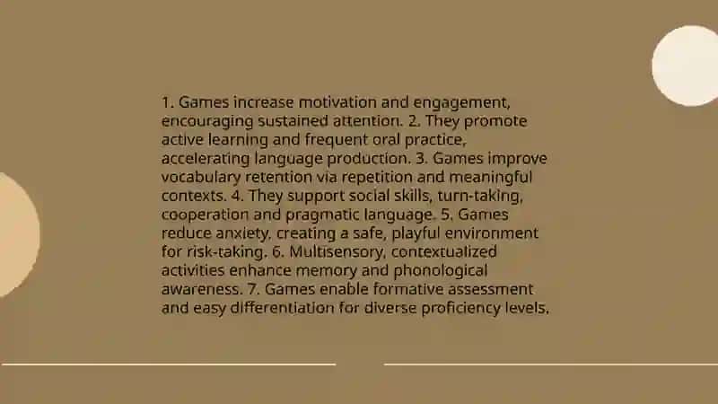 Teaching English to preschool children using games 3