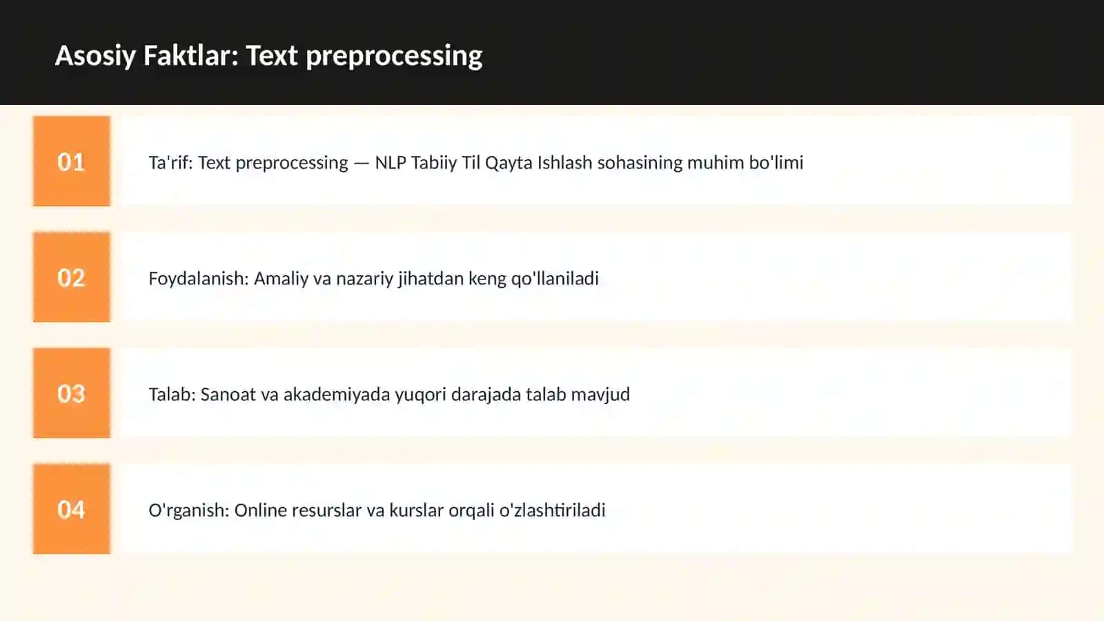 Text preprocessing 3