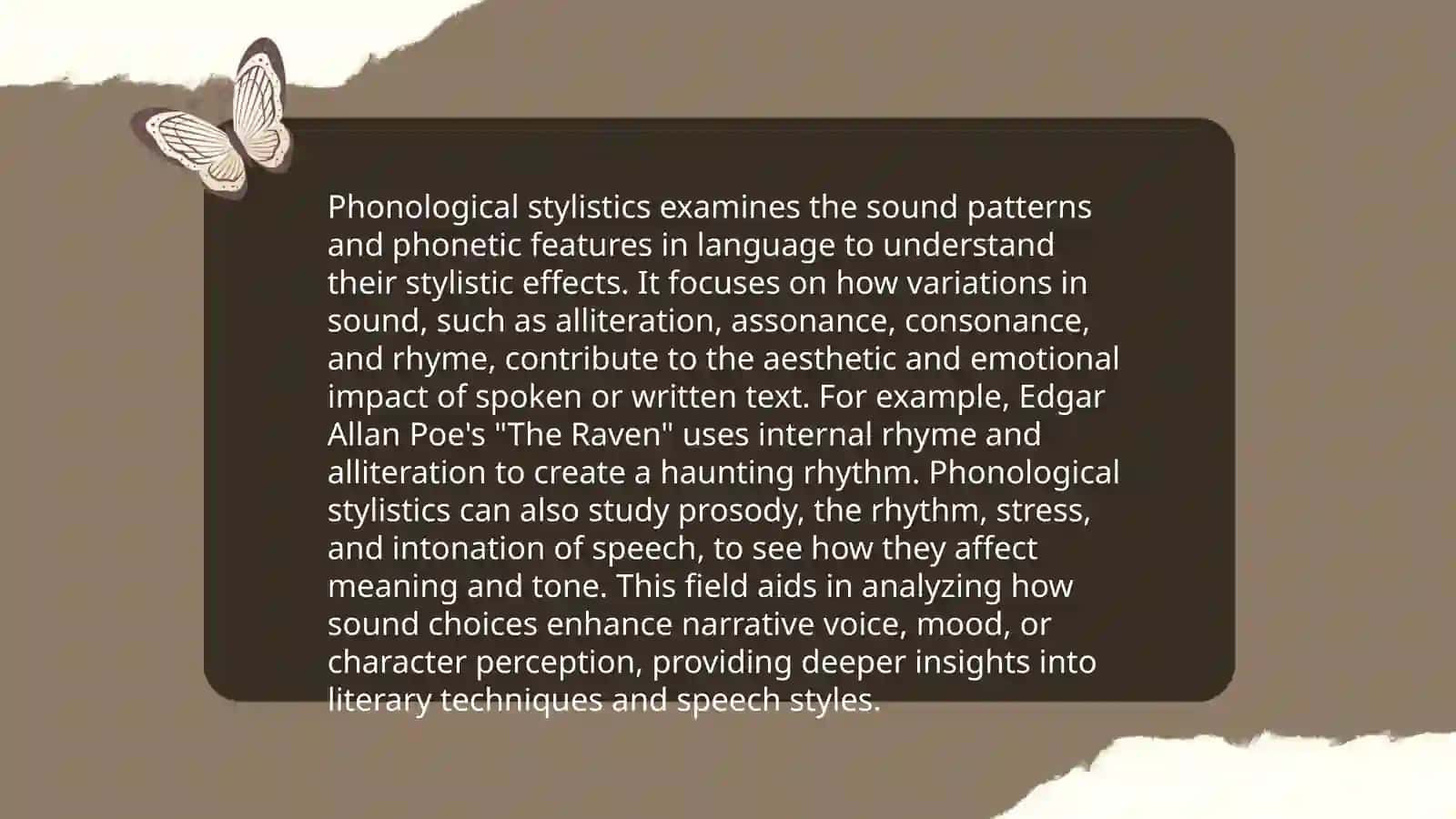 Phonological Stylistics 3