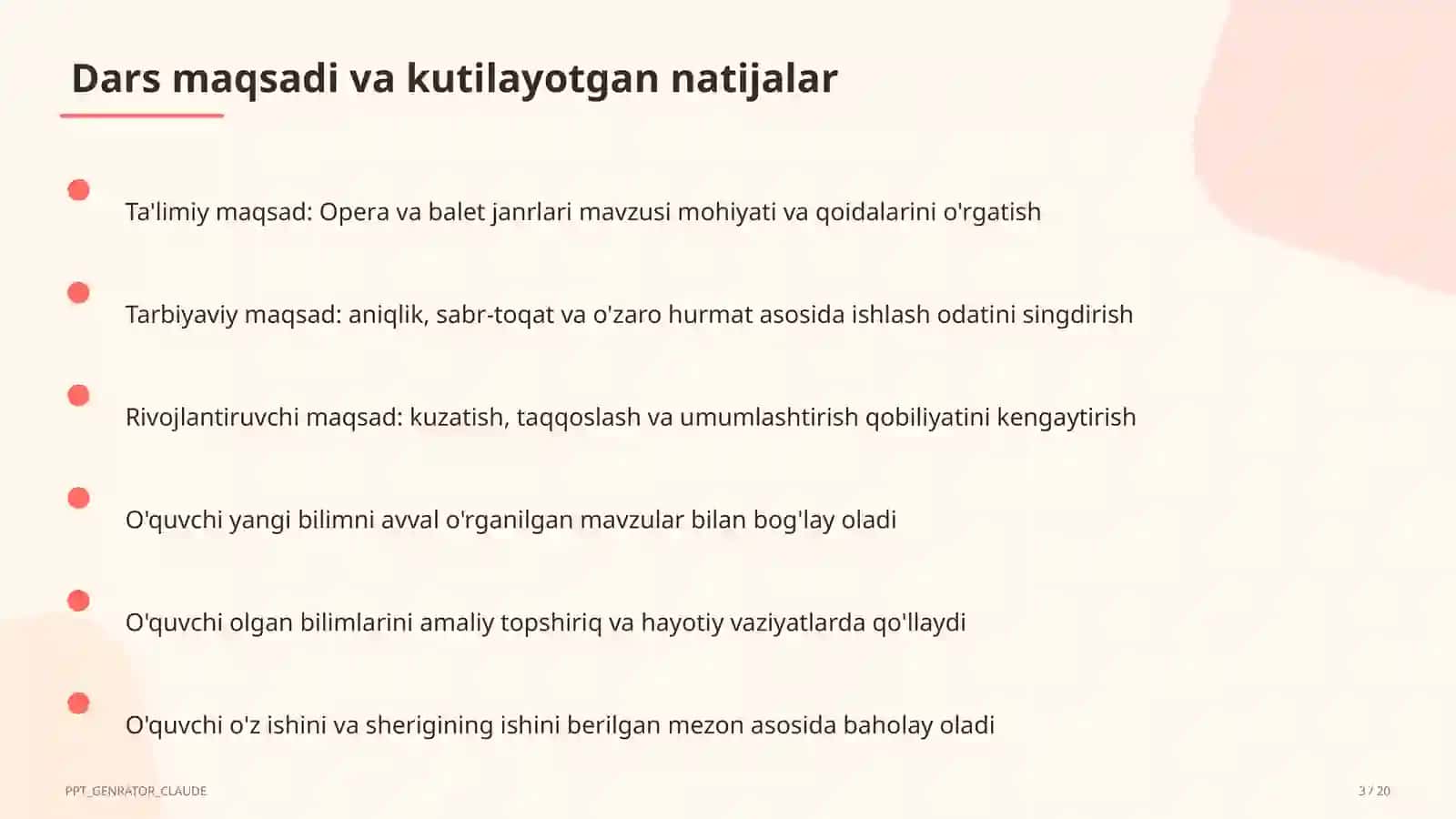 Opera va balet janrlari (6-sinf) 3