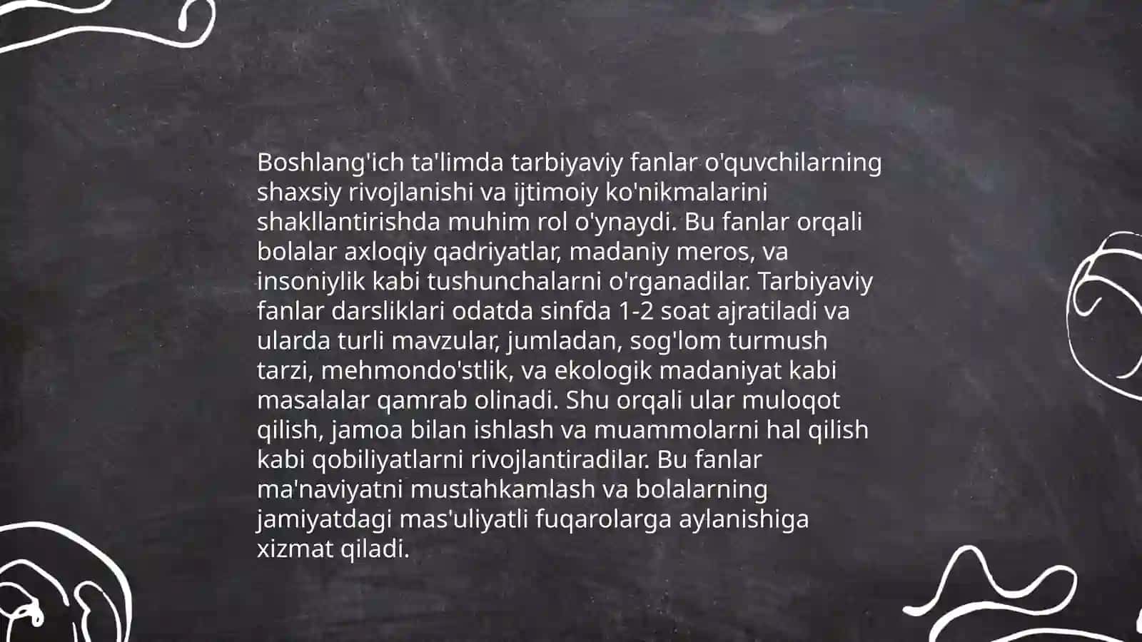 Boshlang'ich ta'limda tarbiyaviy fanlarni o'qitishning nazariy asoslari 3