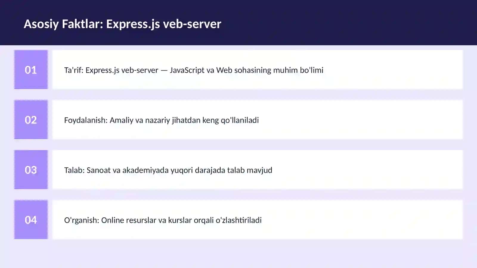 Express.js veb-server 3