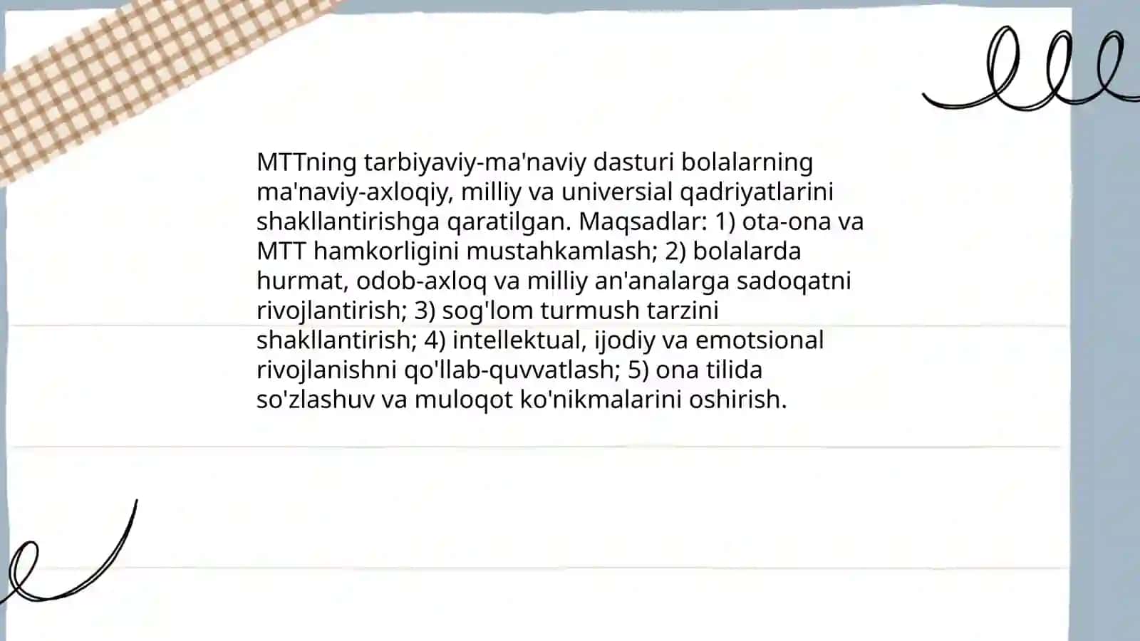 MTTning tarbiyaviy-ma'naviy dasturi 3