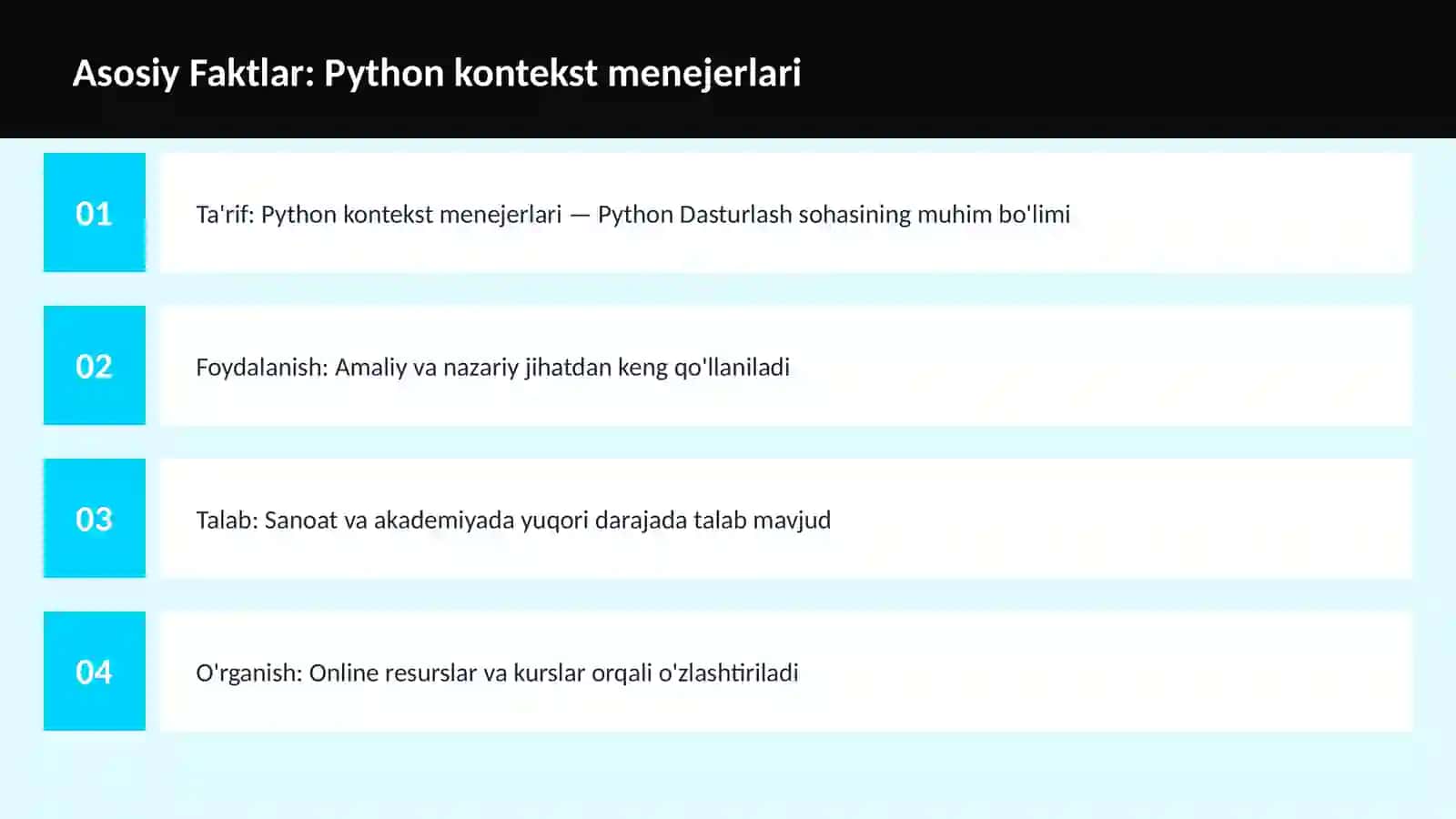 DASTURLASH | PYTHON DASTURLASH 3