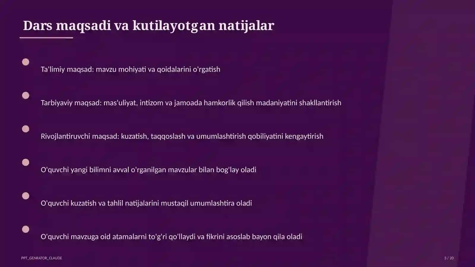 Nutq uslublari: ilmiy va rasmiy uslub (10-sinf) 3