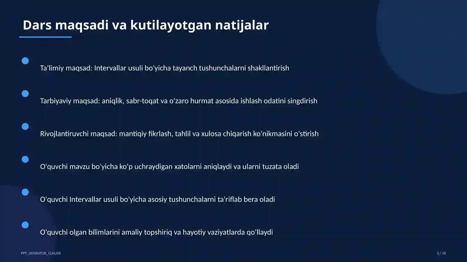 Intervallar usuli (9-sinf) 3