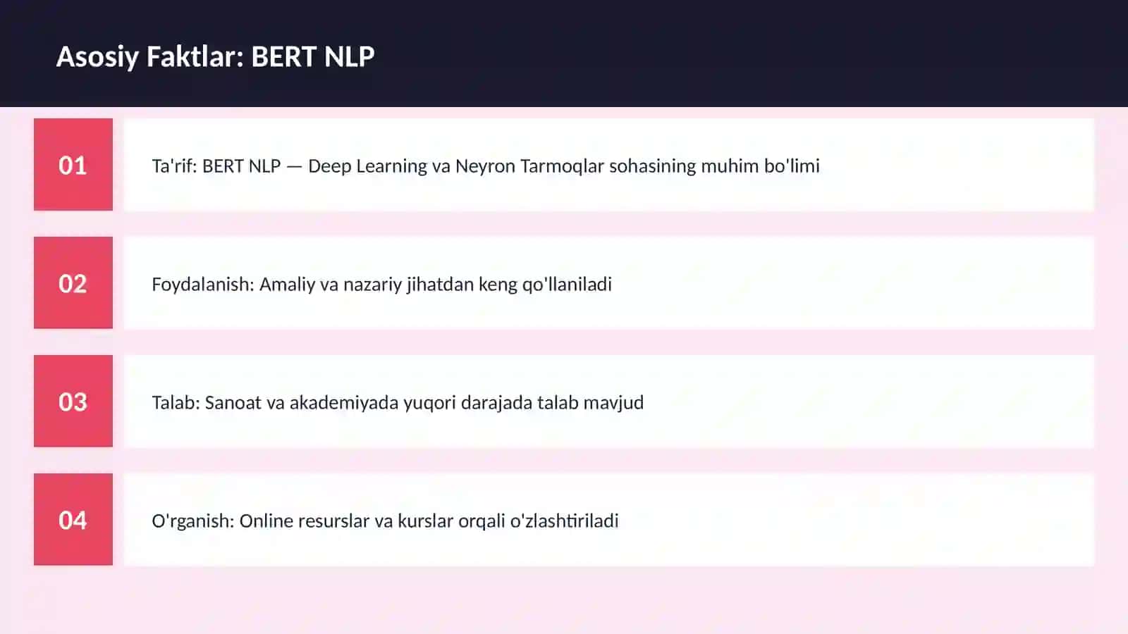 BERT NLP 3